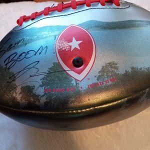 Authentic Luke Bryan signed footbal